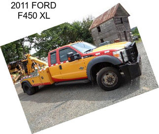 2011 FORD F450 XL