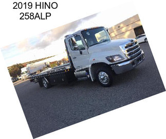 2019 HINO 258ALP