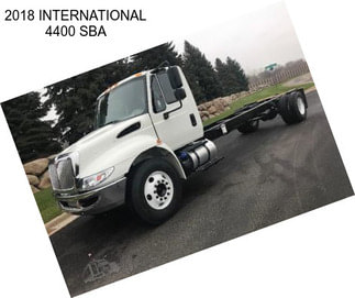 2018 INTERNATIONAL 4400 SBA