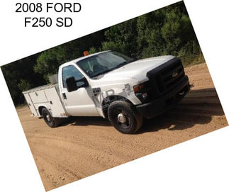 2008 FORD F250 SD