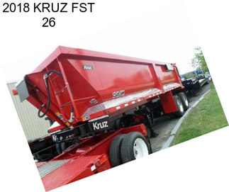 2018 KRUZ FST 26