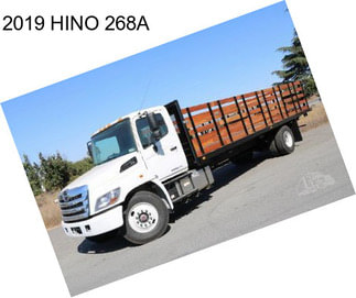 2019 HINO 268A