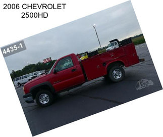 2006 CHEVROLET 2500HD