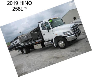 2019 HINO 258LP