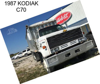 1987 KODIAK C70