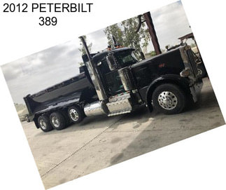 2012 PETERBILT 389