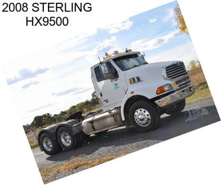 2008 STERLING HX9500