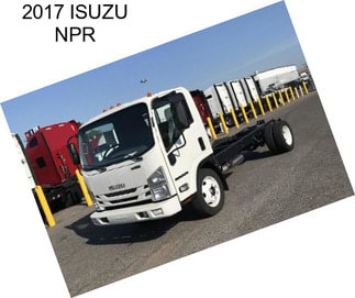 2017 ISUZU NPR