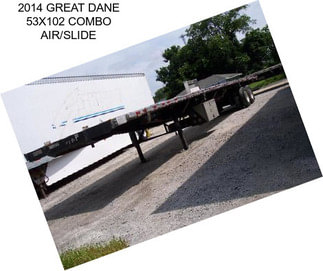 2014 GREAT DANE 53X102 COMBO AIR/SLIDE