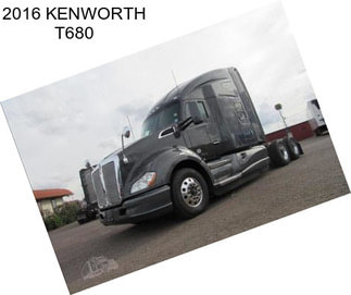 2016 KENWORTH T680