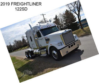 2019 FREIGHTLINER 122SD