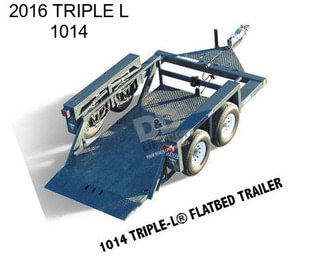 2016 TRIPLE L 1014