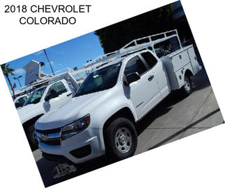 2018 CHEVROLET COLORADO