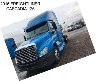 2016 FREIGHTLINER CASCADIA 125