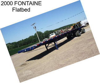 2000 FONTAINE Flatbed