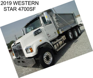 2019 WESTERN STAR 4700SF