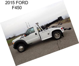 2015 FORD F450