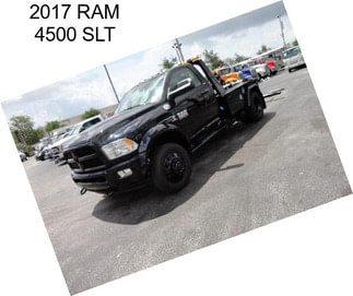 2017 RAM 4500 SLT