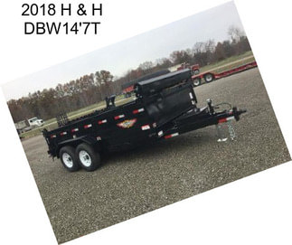 2018 H & H DBW14\'7T