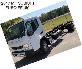 2017 MITSUBISHI FUSO FE180