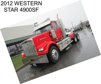 2012 WESTERN STAR 4900SF