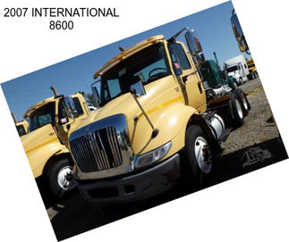 2007 INTERNATIONAL 8600