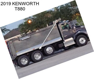 2019 KENWORTH T880