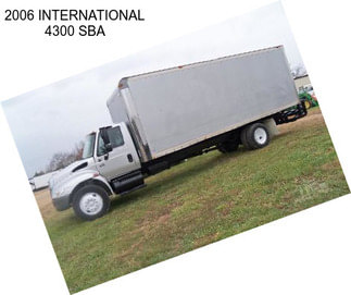 2006 INTERNATIONAL 4300 SBA