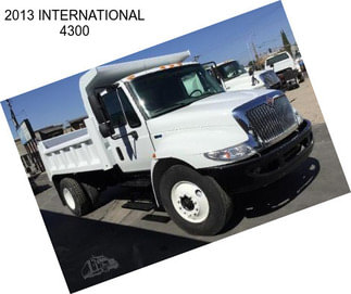 2013 INTERNATIONAL 4300