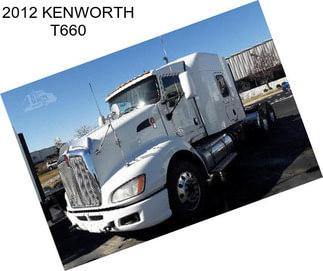 2012 KENWORTH T660