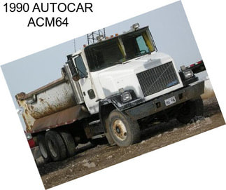 1990 AUTOCAR ACM64