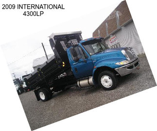 2009 INTERNATIONAL 4300LP