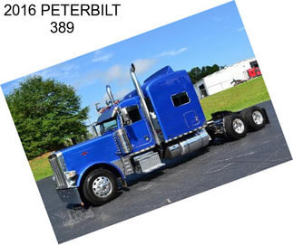 2016 PETERBILT 389