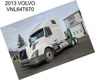 2013 VOLVO VNL64T670