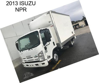 2013 ISUZU NPR