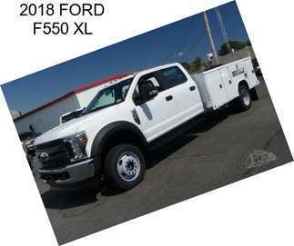 2018 FORD F550 XL