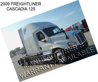 2009 FREIGHTLINER CASCADIA 125