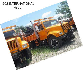 1992 INTERNATIONAL 4900