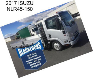 2017 ISUZU NLR45-150