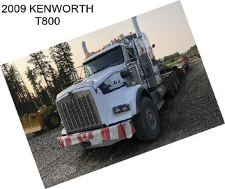 2009 KENWORTH T800