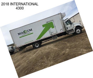 2018 INTERNATIONAL 4300