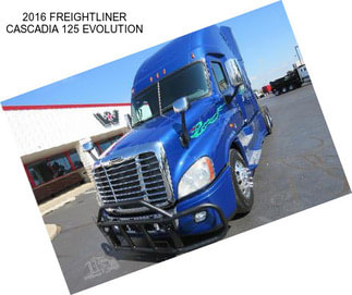 2016 FREIGHTLINER CASCADIA 125 EVOLUTION