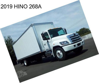 2019 HINO 268A