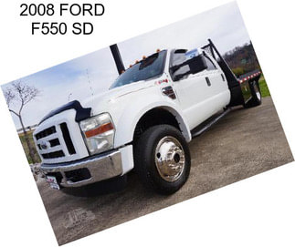 2008 FORD F550 SD