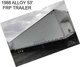 1988 ALLOY 53\' FRP TRAILER