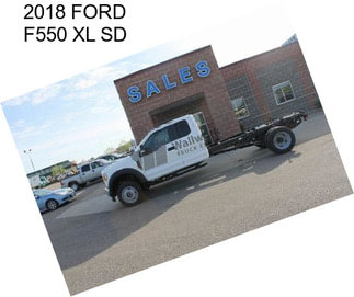 2018 FORD F550 XL SD