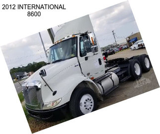 2012 INTERNATIONAL 8600