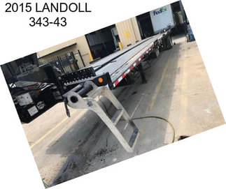 2015 LANDOLL 343-43