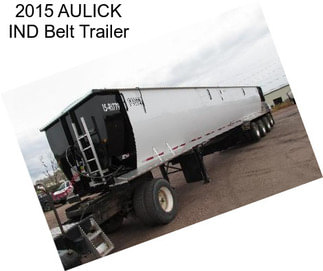 2015 AULICK IND Belt Trailer