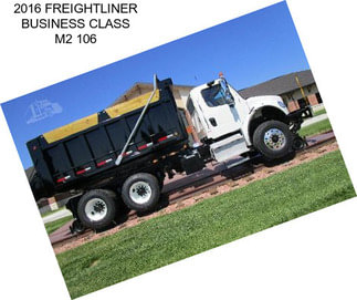 2016 FREIGHTLINER BUSINESS CLASS M2 106